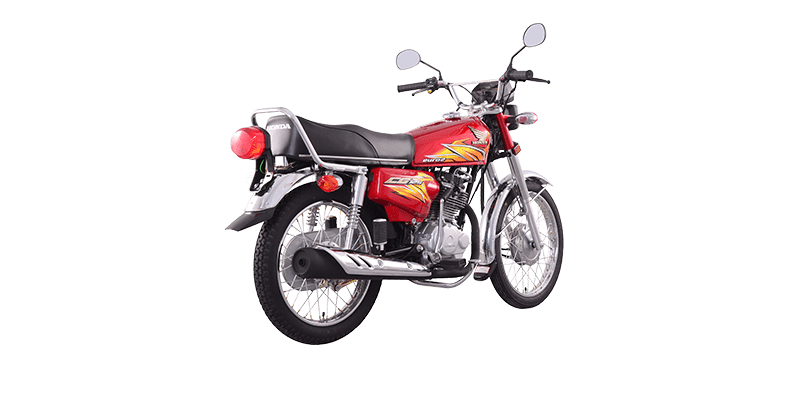 Cg125 Red Atlas Honda