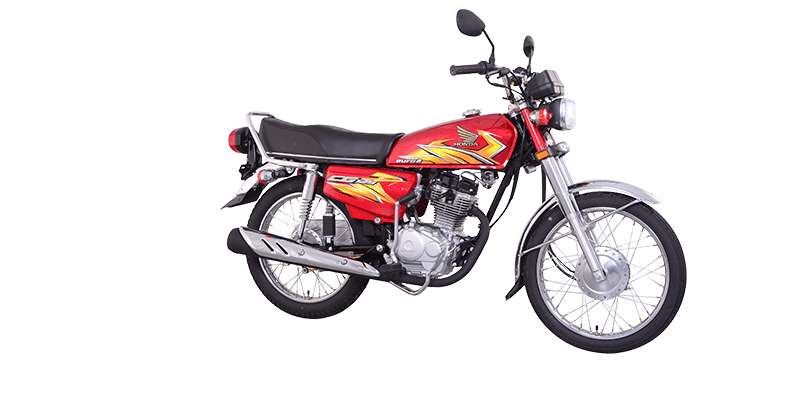 Cg125 Red Atlas Honda