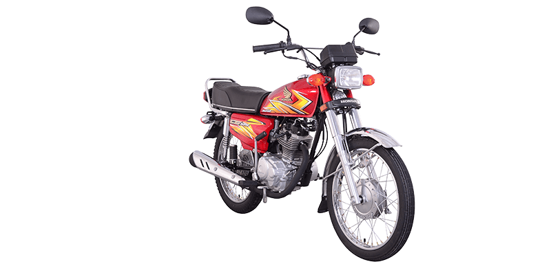 Cg125 Red Atlas Honda