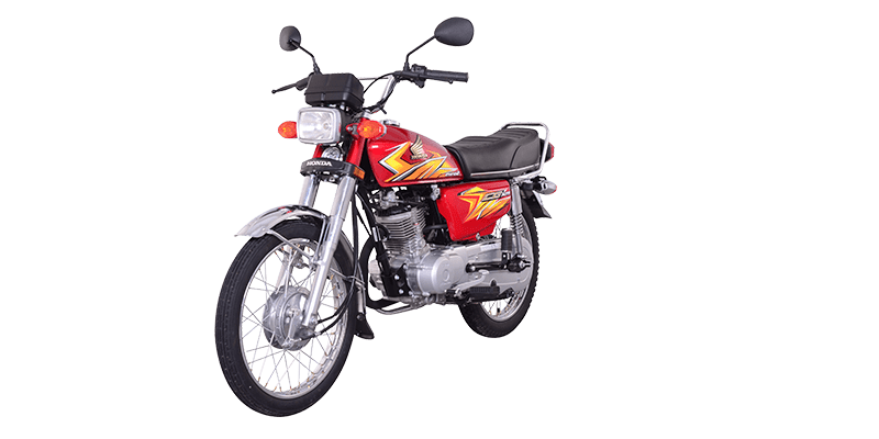 Cg125 Red Atlas Honda