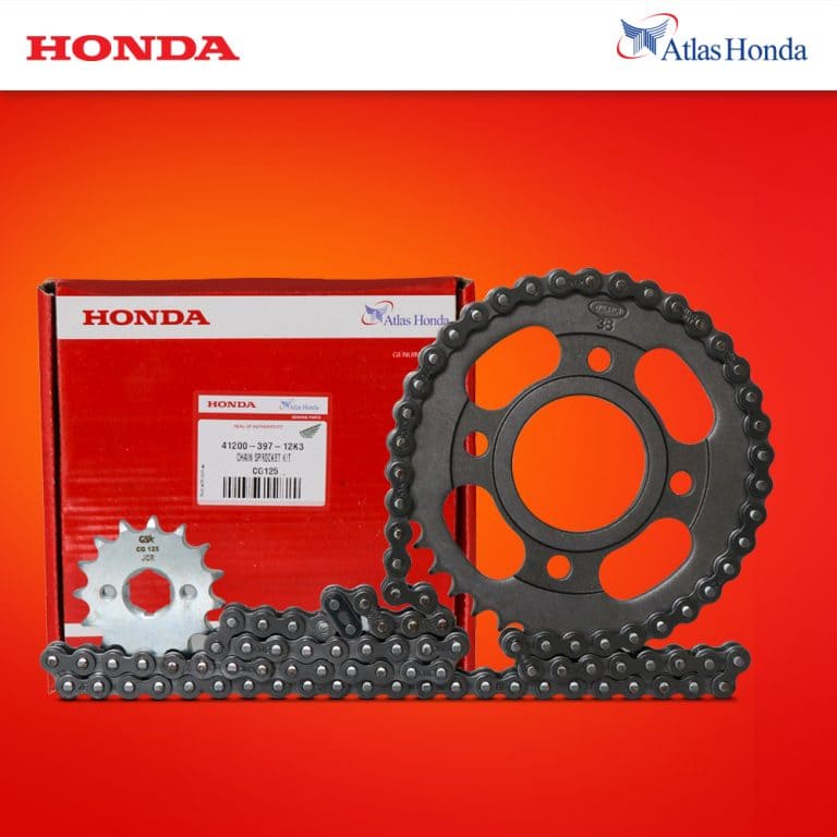 Chain Sprocket Kit CG125 - Atlas Honda